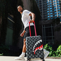 Sharks In Paris Paint Carry-on Luggage