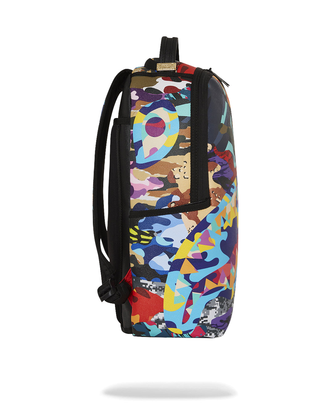 SLICED AND DICED CAMO BACKPACK