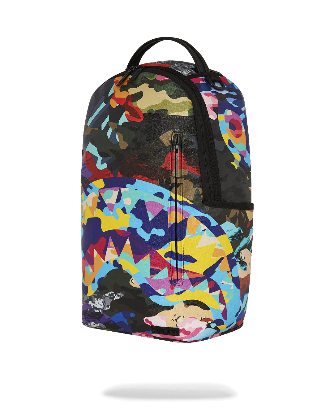 SLICED AND DICED CAMO BACKPACK