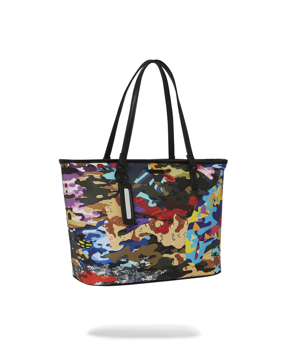 SLICED AND DICED CAMO TOTE