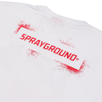 Shark Stencil Over T-shirt