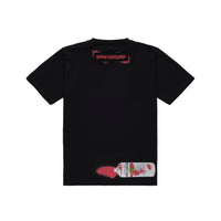 Shark Paint Over T-shirt Blk