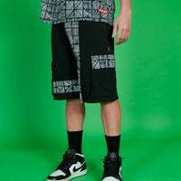 A.I. COUTURE CARGO SHORTS