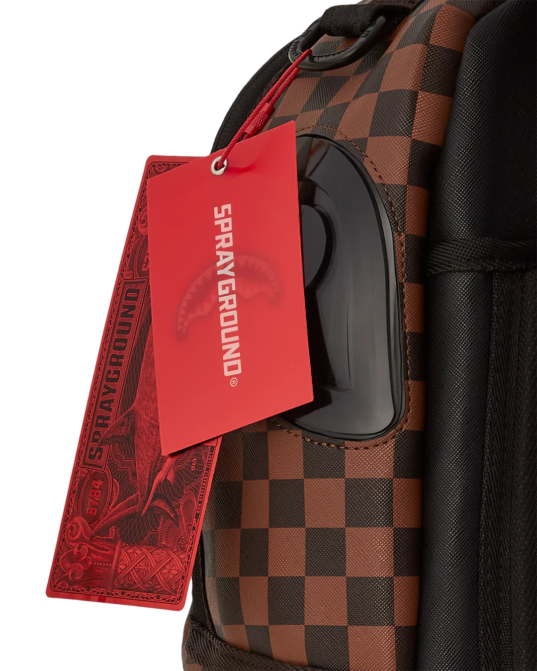 CLEAR RUBBER SHARKS IN PARIS DLXSV BACKPACK