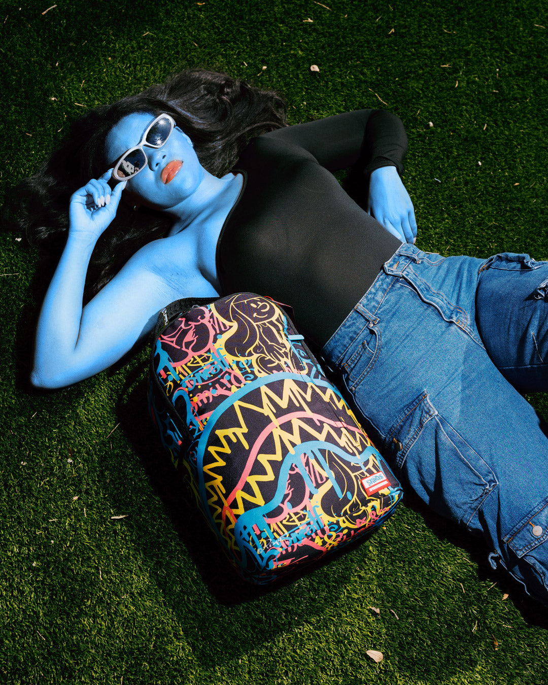 DSQUARED2 SMURFS BACKPACK スマーフ　リュックサック セール】SMURFS CROWD BACKPACK /0231（バックパック/リュック
