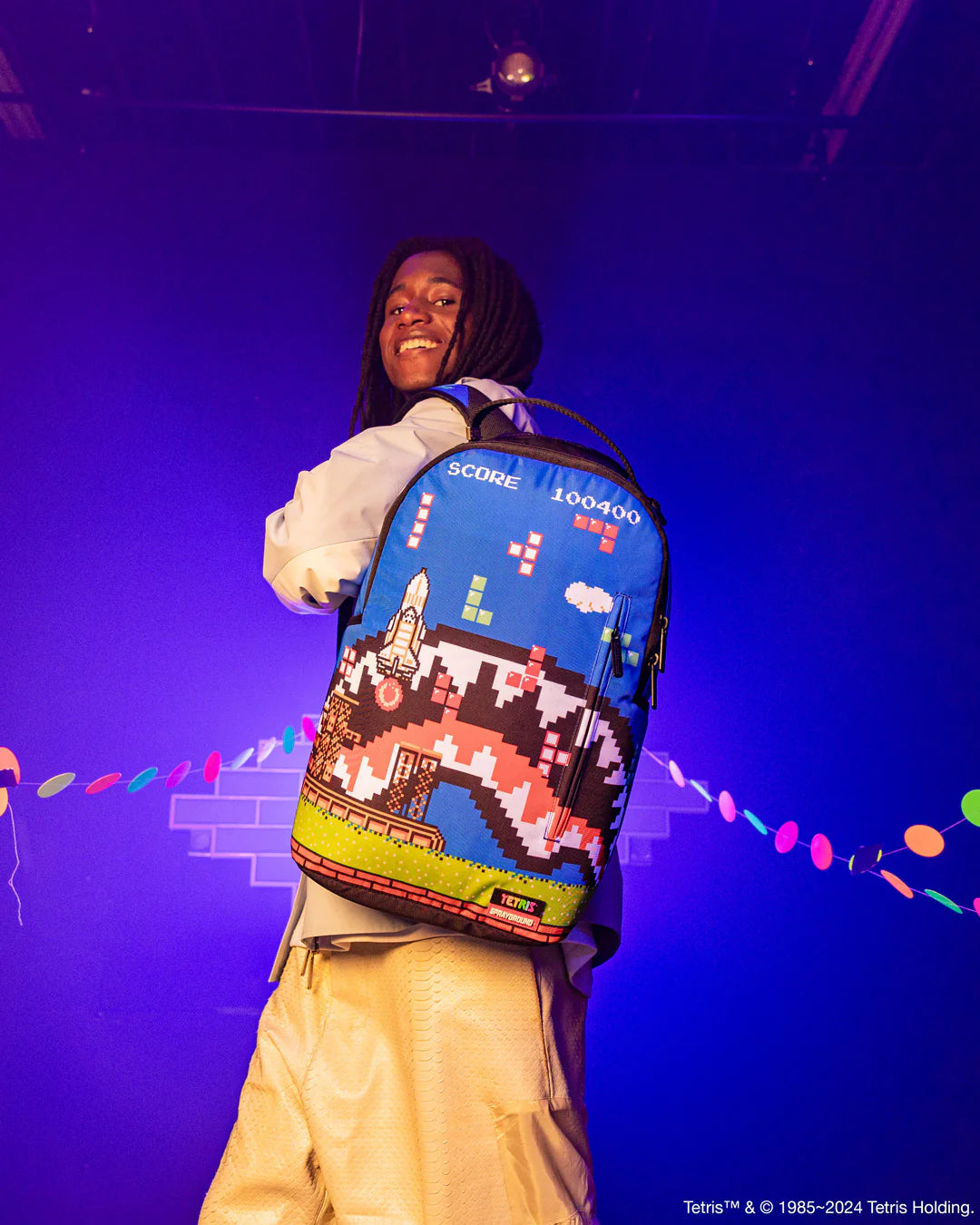 Backpack Sprayground Tetris Spaceship Dlxsr Backpack