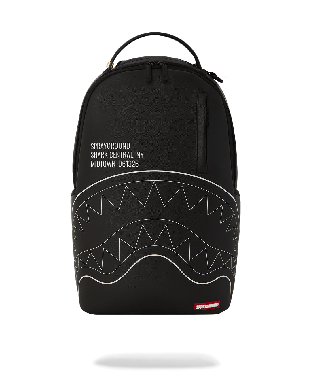 SHARK CENTRAL BLACK OUTLINE DLXSV BACKPACK