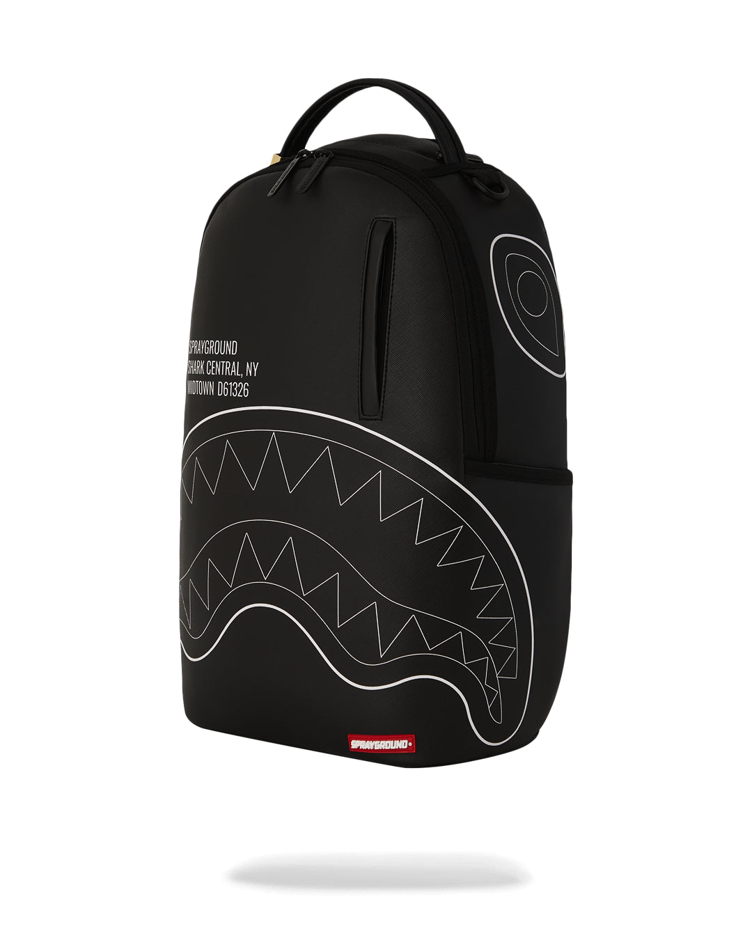SHARK CENTRAL BLACK OUTLINE DLXSV BACKPACK