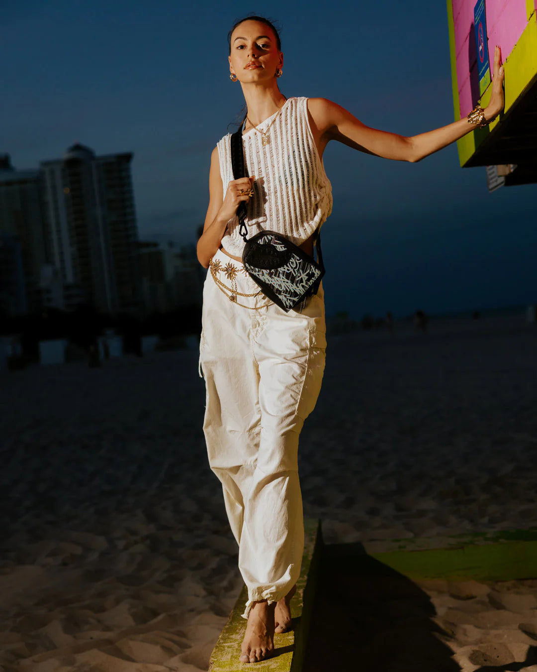 RACEWAY GRAFFITI BACKPACK SLING