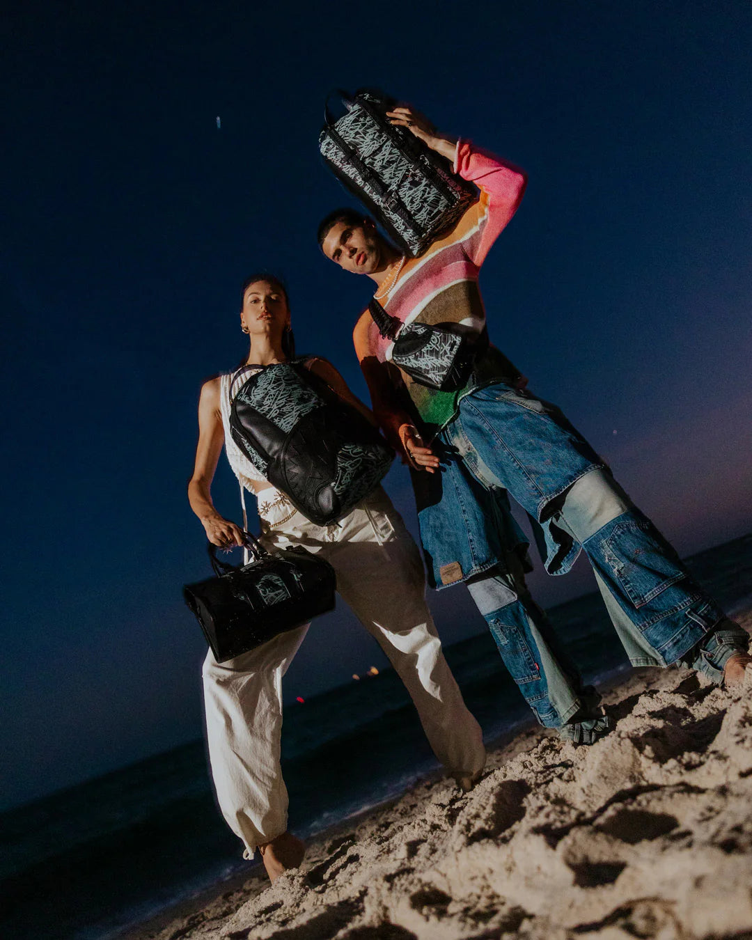 RACEWAY GRAFFITI BACKPACK SLING