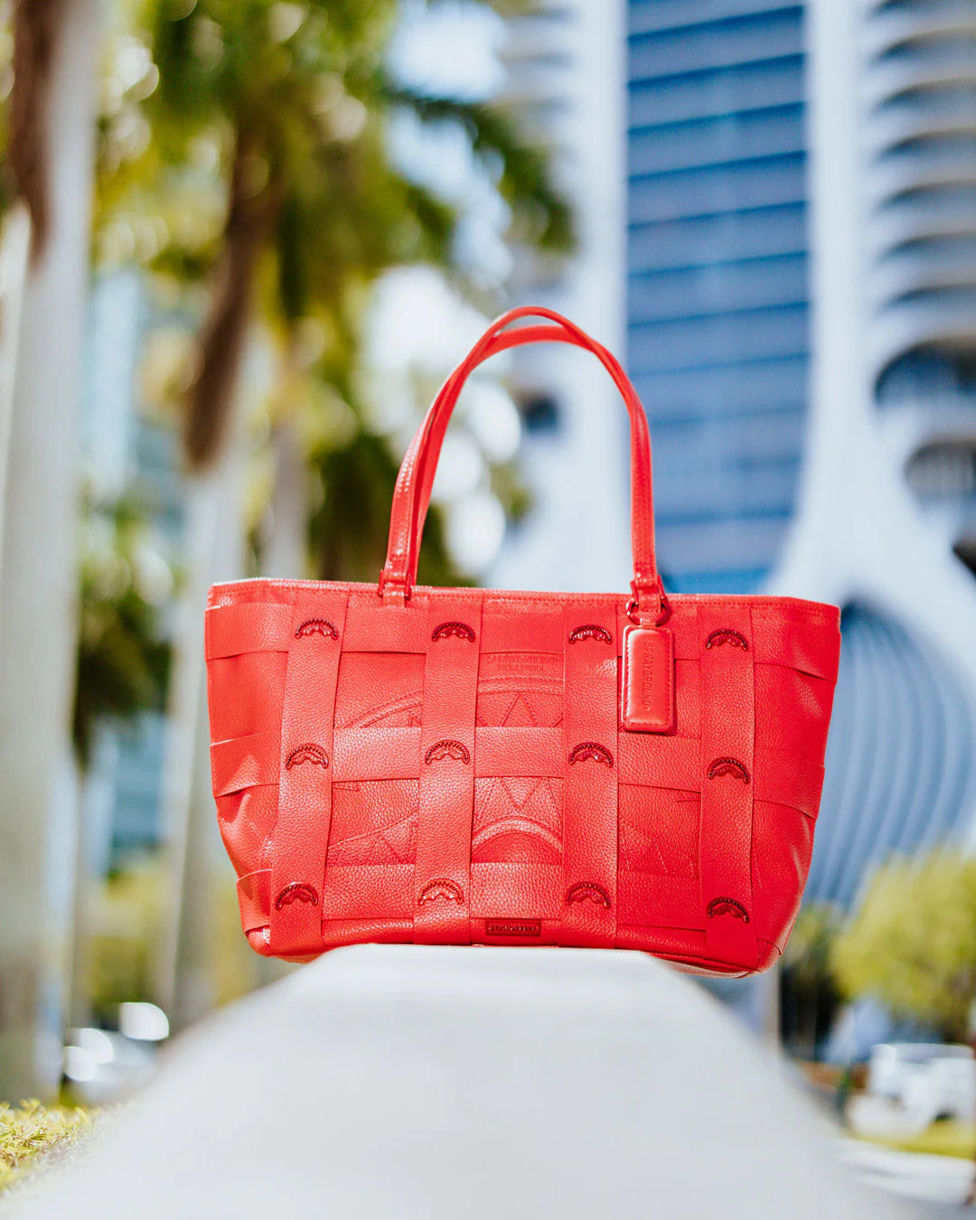 Bag Sprayground Red Payload Classic Tote