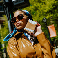 Henny Latte Bi-fold Elastic Wallet