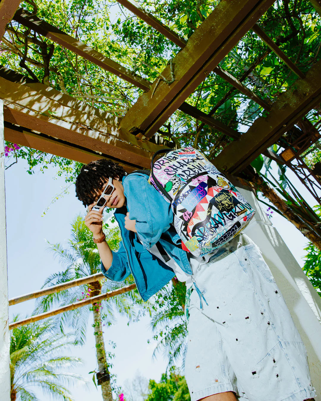 Backpack Sprayground Sharks In Paris The Rizz Cream