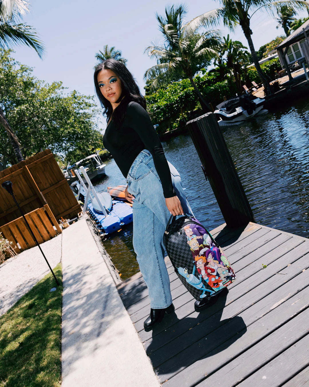 Backpack Sprayground Futurama Reveal