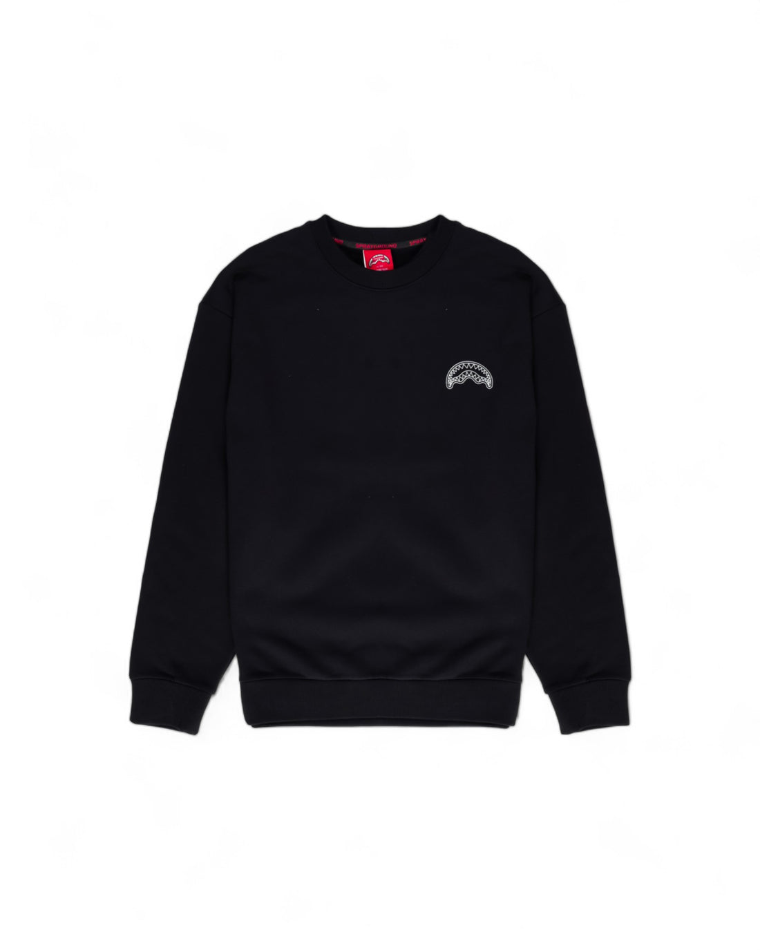 SHARK LAYER CREW BLACK
