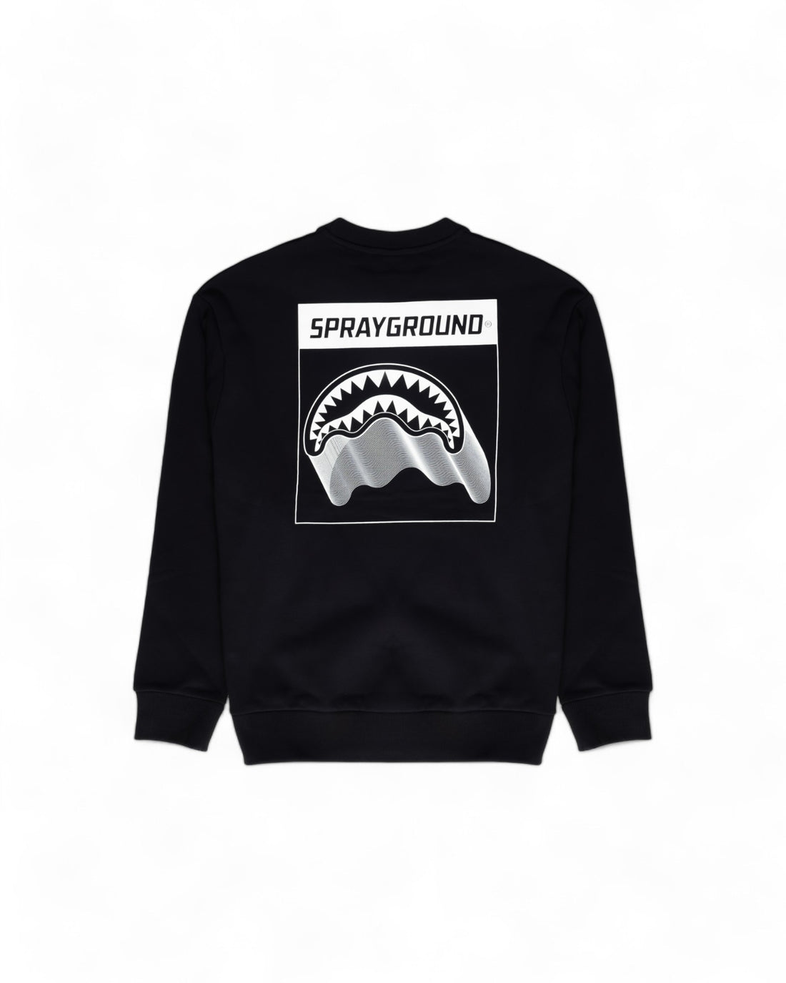 SHARK LAYER CREW BLACK