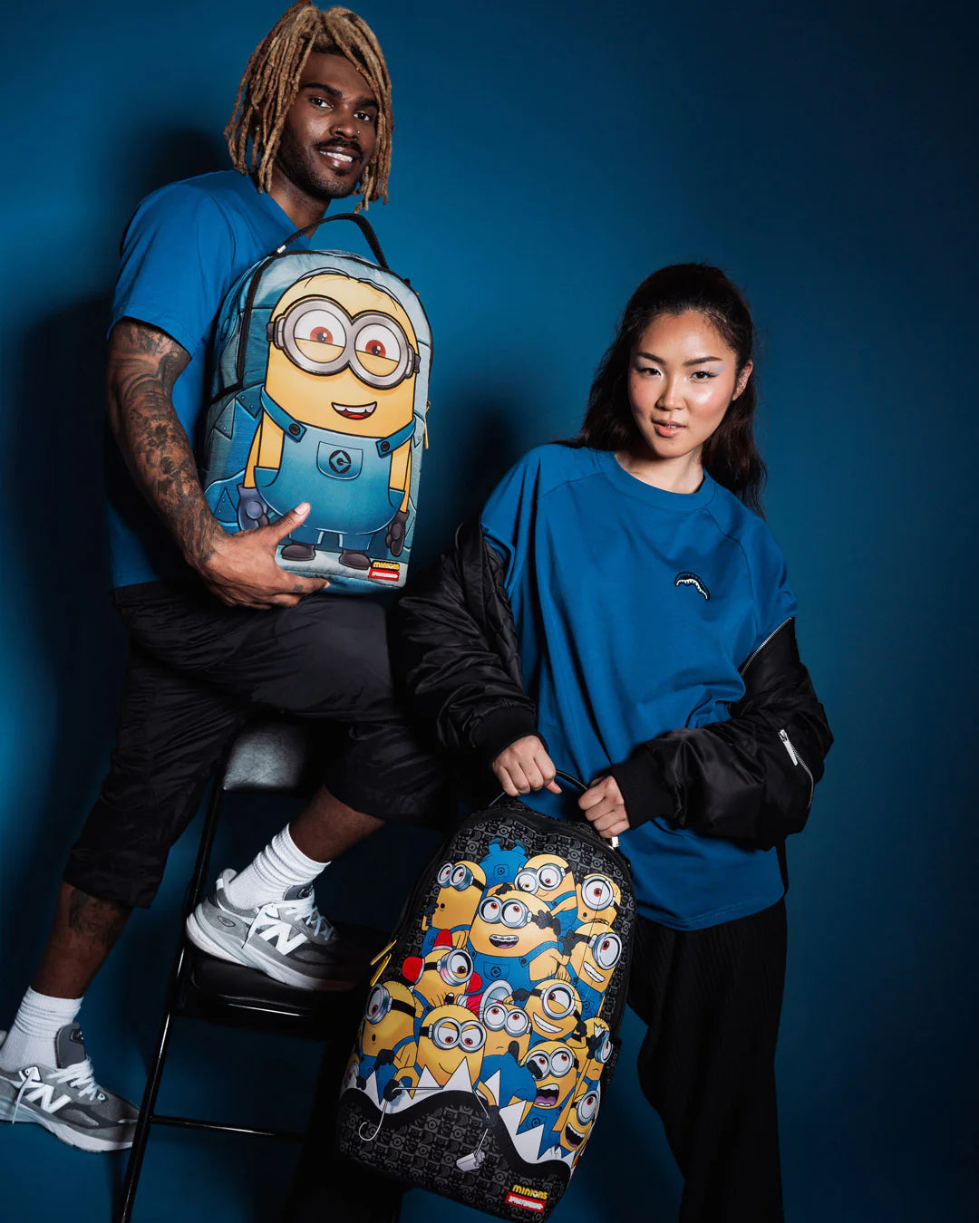 Backpack Sprayground Minions Stacked Backpack