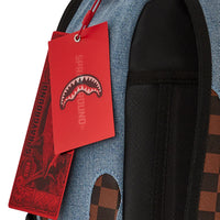 Denim Drip Backpack