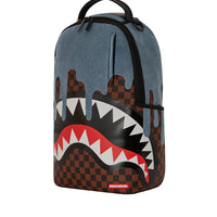 Denim Drip Backpack