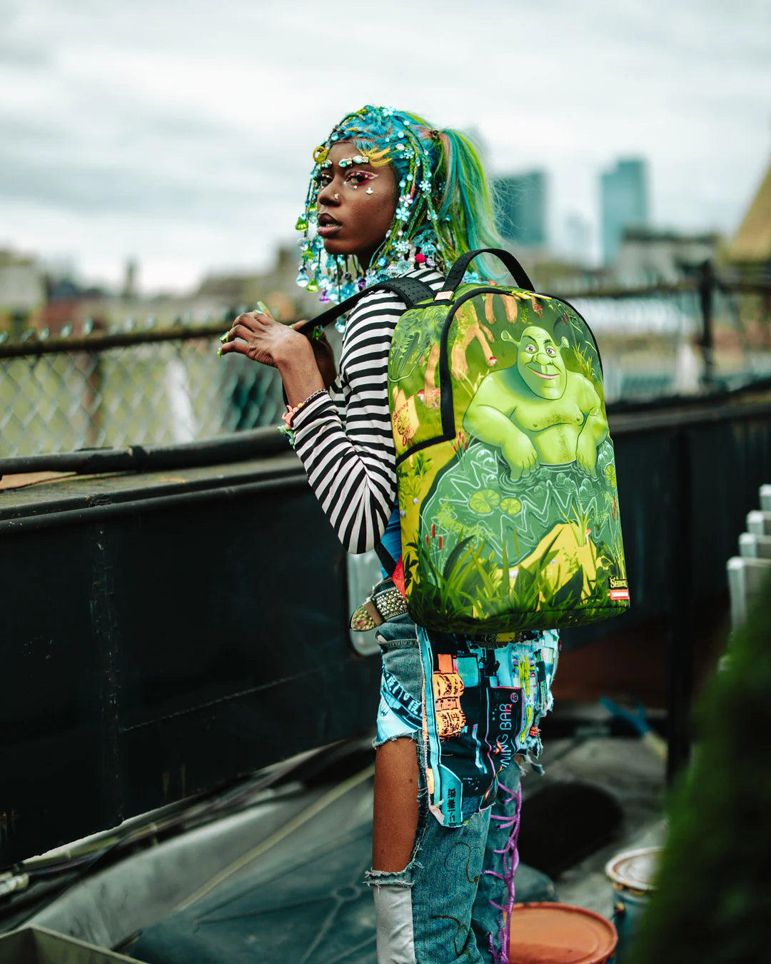 Backpack Sprayground Wet Shrek