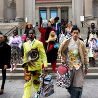 Met Africa Beads Backpack