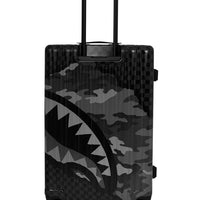Split Up Camo Tear Large Hard Luggage