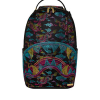 Embroidered Dragons Backpack