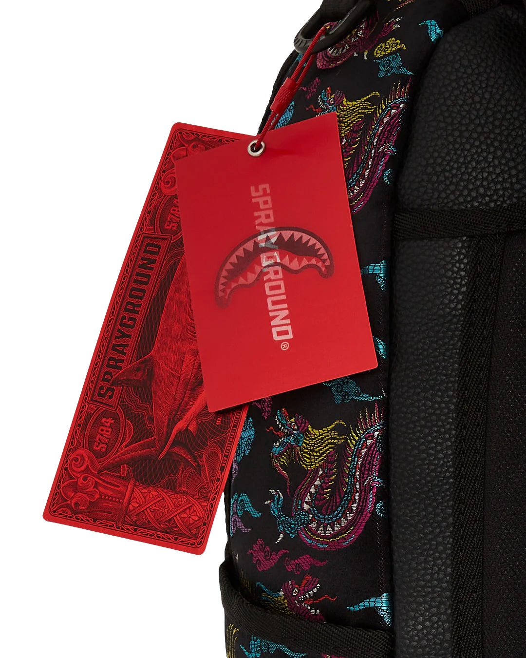 Embroidered Dragons Backpack