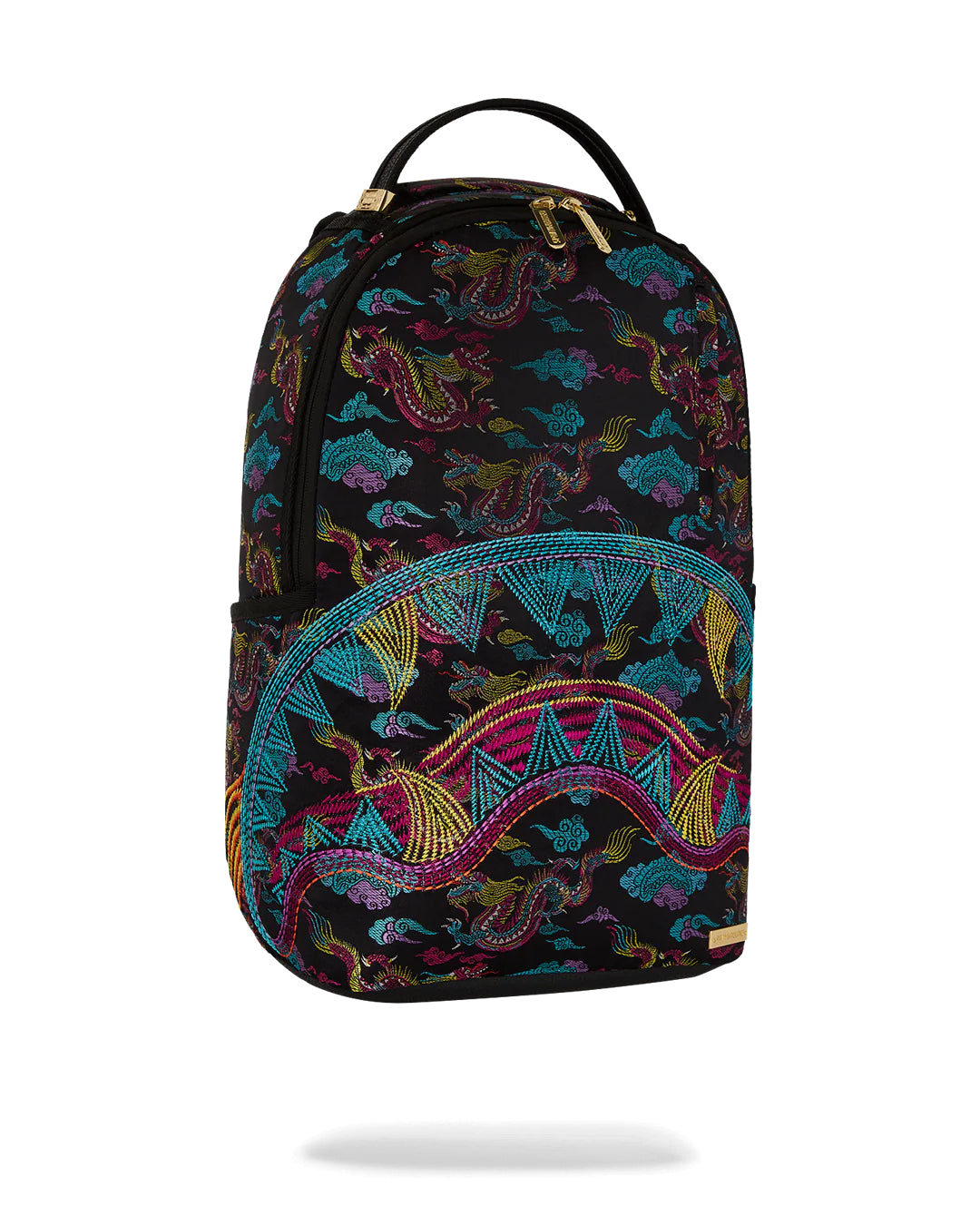 Embroidered Dragons Backpack