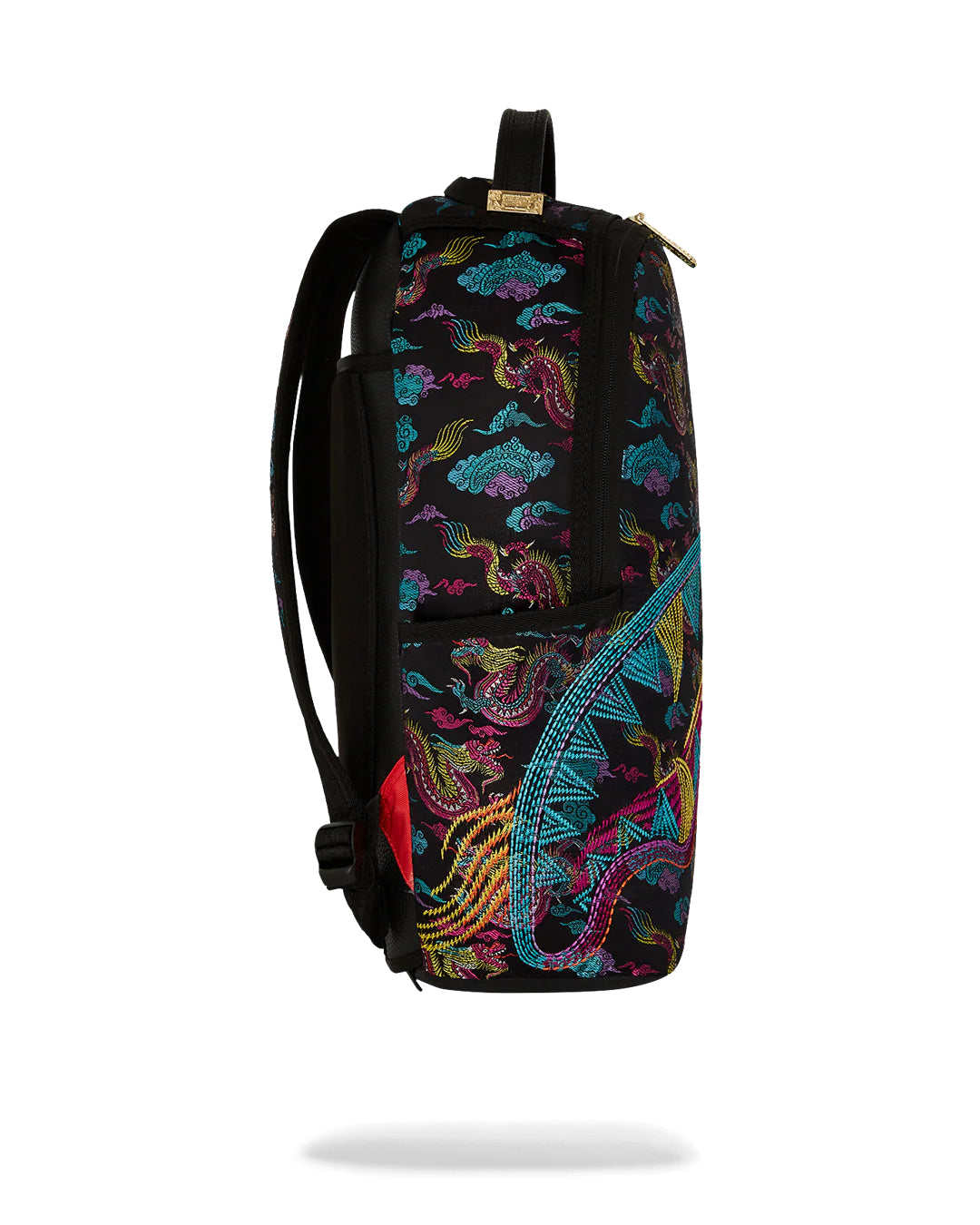 Embroidered Dragons Backpack