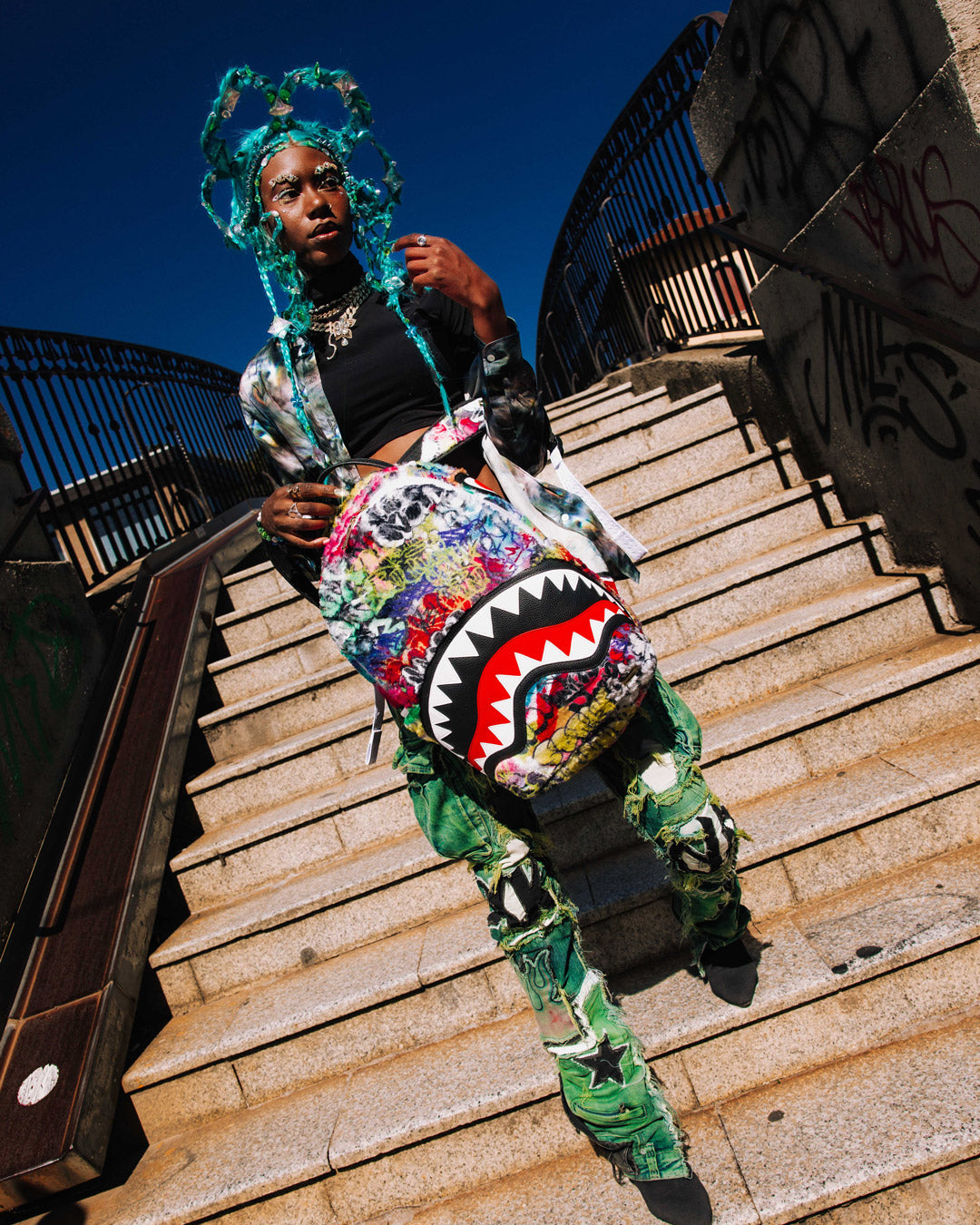 Backpack Sprayground Fur Graff Backpack
