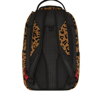 CHENILLE CHEETAH BACKPACK