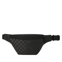 Half Spritz Black/grey Check Savvy Crossbody