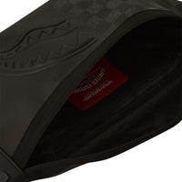 Half Spritz Black/grey Check Savvy Crossbody