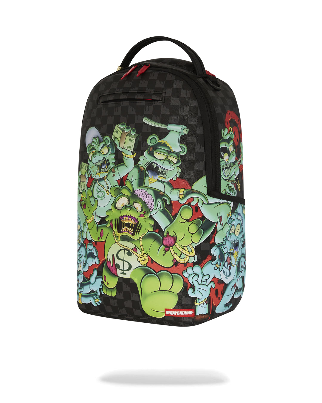 ZOMBIE BEARS GREY BACKPACK