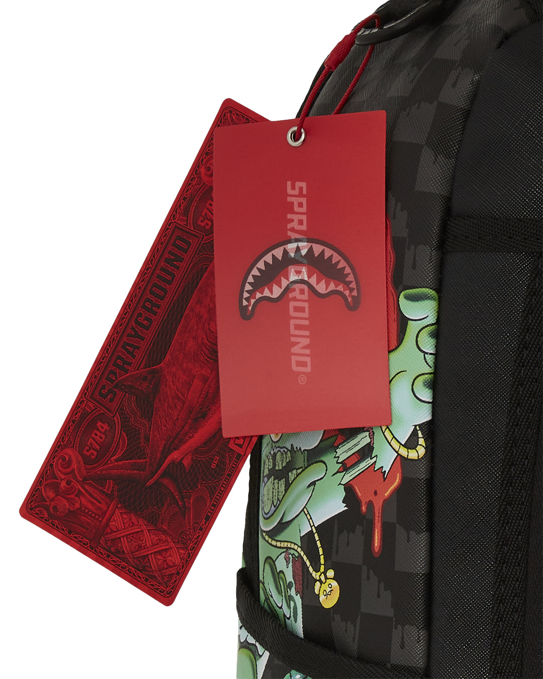 ZOMBIE BEARS GREY BACKPACK