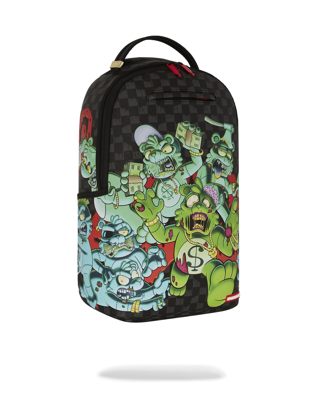 ZOMBIE BEARS GREY BACKPACK