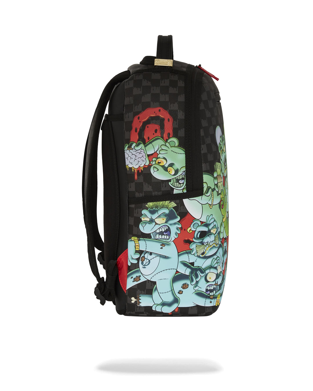 ZOMBIE BEARS GREY BACKPACK