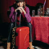 Split Cheetah Carry-on Luggage