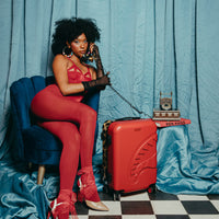 Split Cheetah Carry-on Luggage