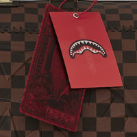 Core Emboss Check Wheely Duffle