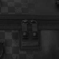 Half Spritz Black/grey Check Duffle