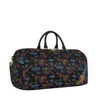 Embroidered Dragons Duffle