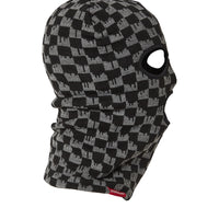 CHECKERED DRIP MASK