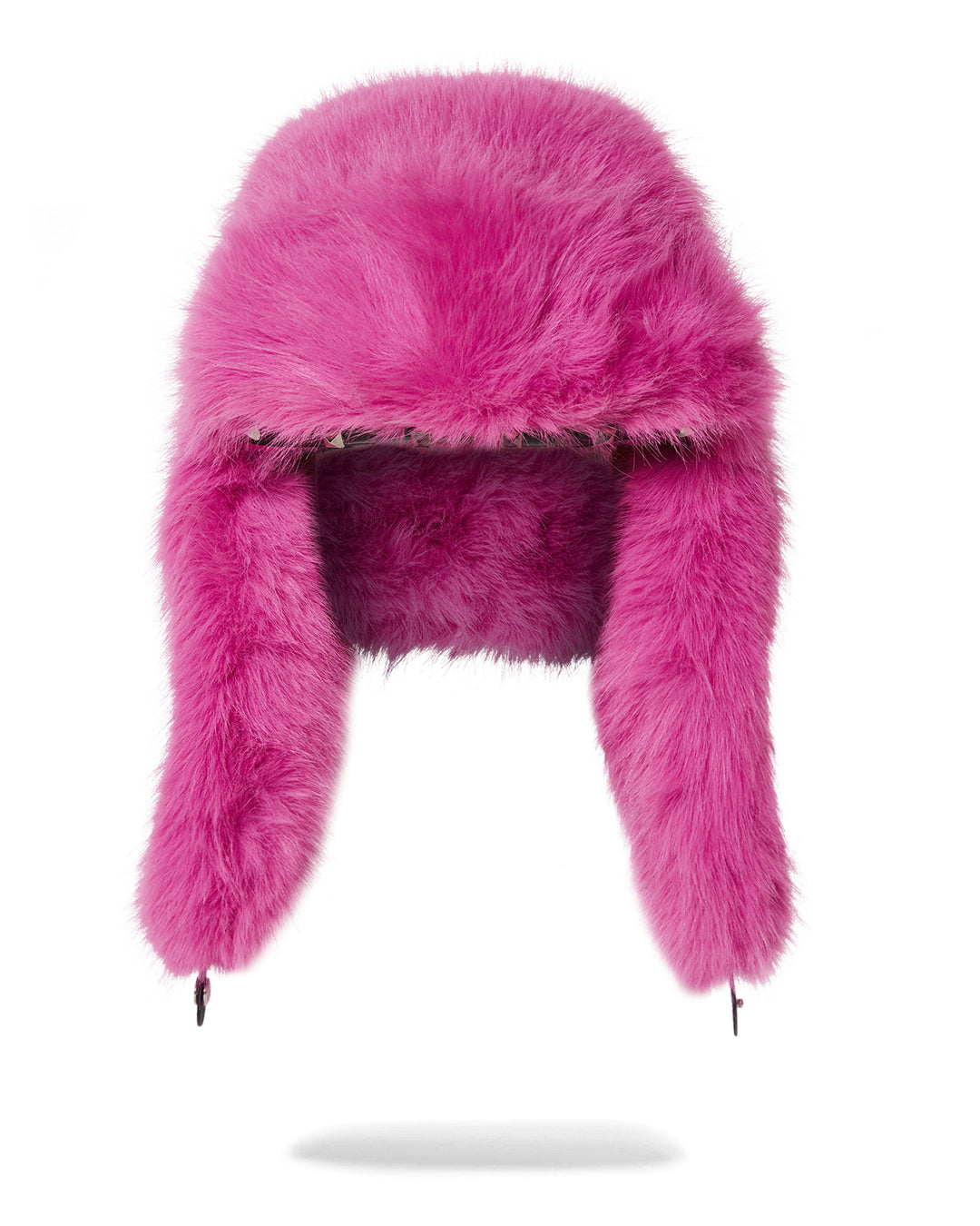 Pink Fur Trapper Hat