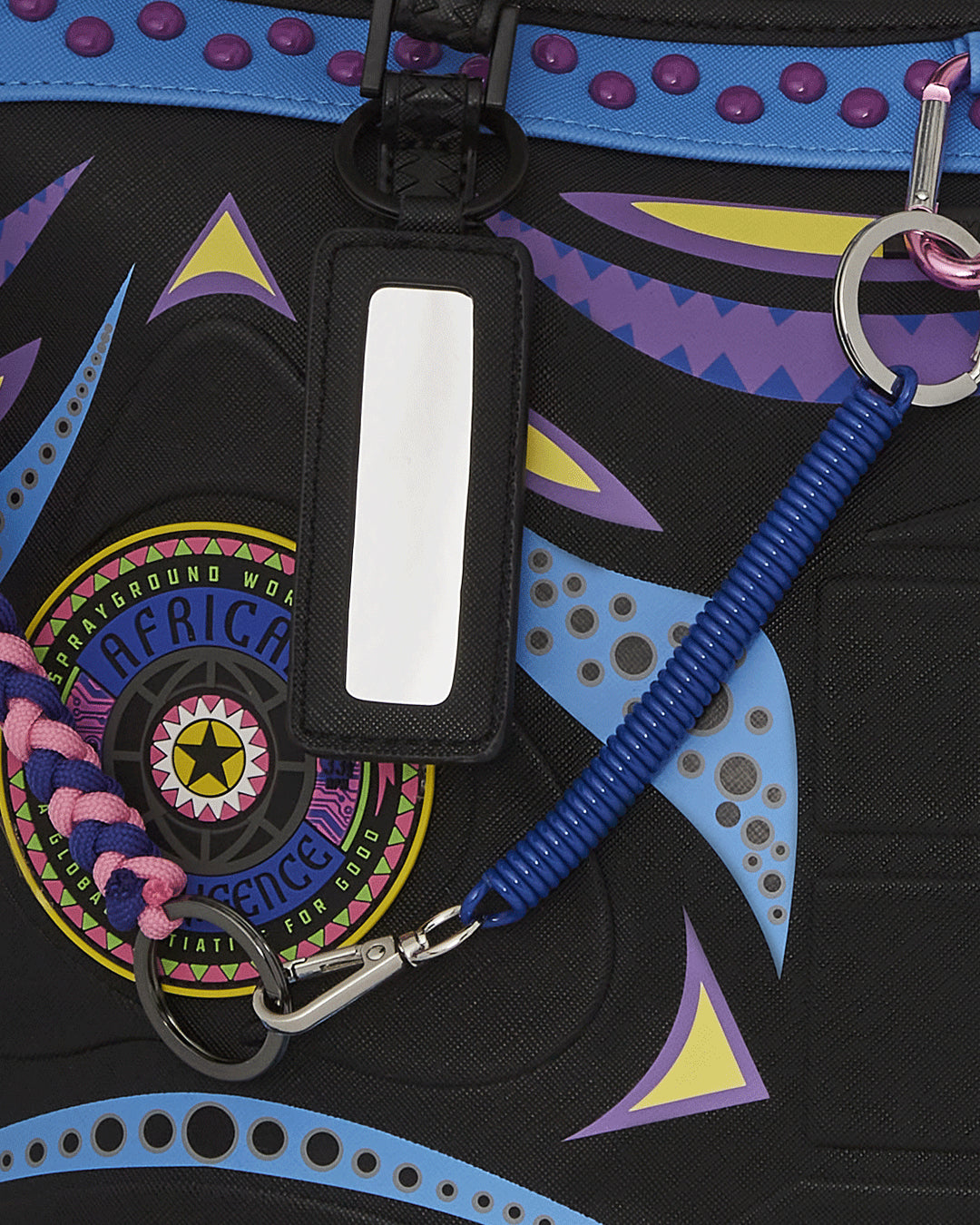 A.I. PURPLE WONDERLAND TOTE