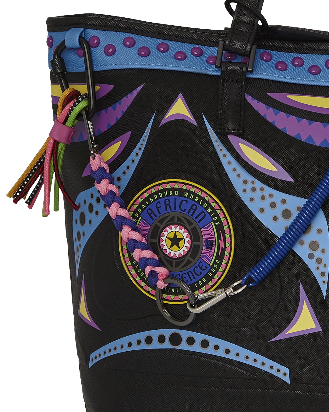 A.I. PURPLE WONDERLAND TOTE