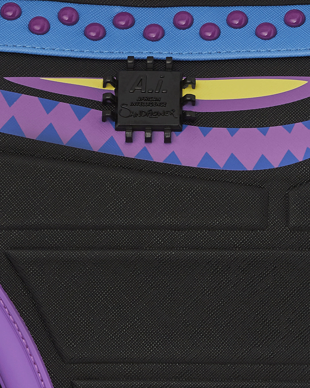 A.I. PURPLE WONDERLAND TOTE