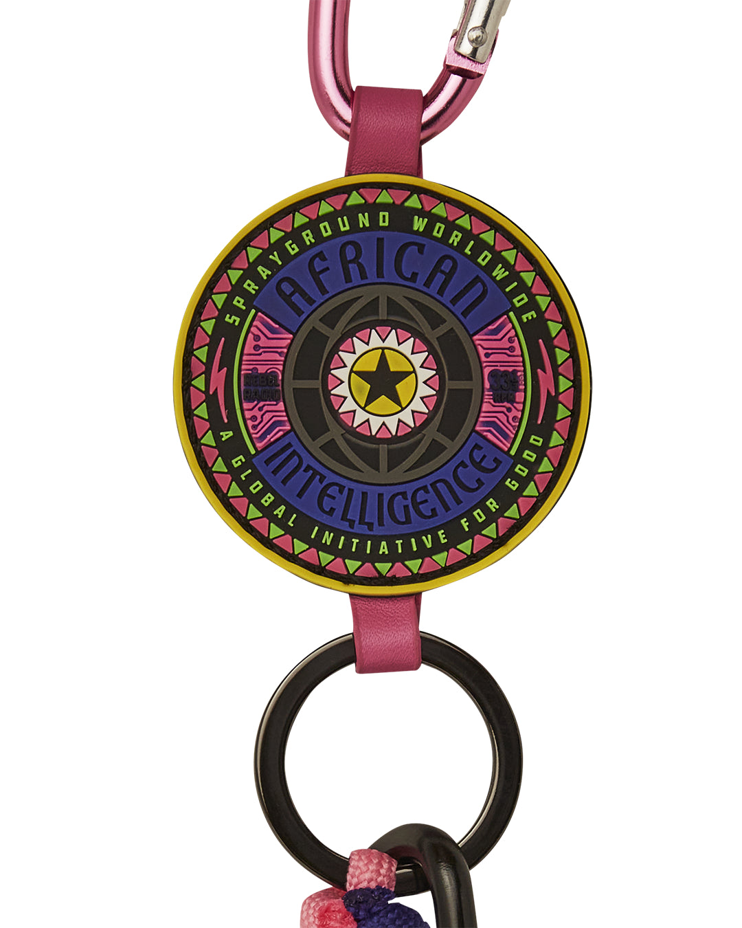 A.I. PURPLE WONDERLAND KEYCHAIN