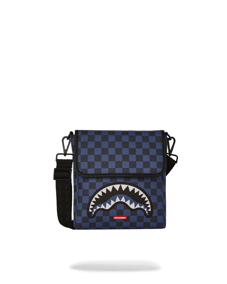 国内発送【SPRAYGROUND】MESSENGER SLING BAG Sprayground MIDNIGHT SIP MESSENGER SLING